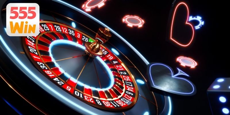 Khám phá sảnh casino 555WIN cực kỳ hấp dẫn
